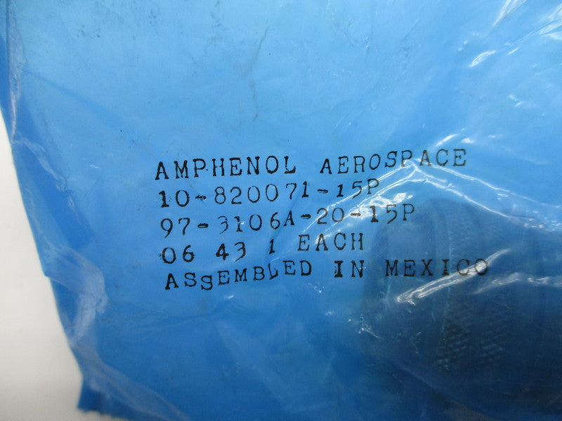 AMPHENOL 97-3106A-20-15P NSMP
