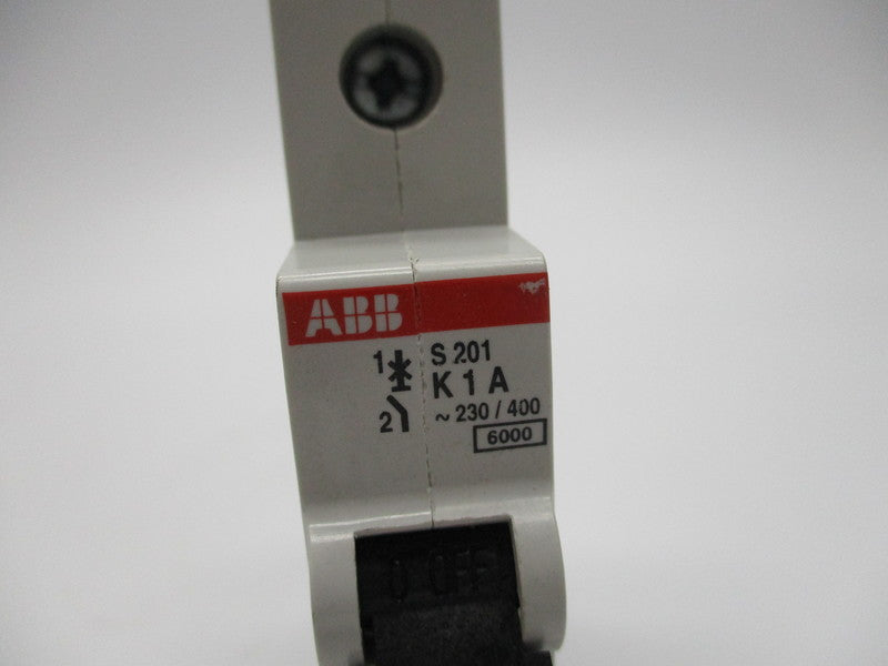 ABB S201-K1A CIRCUIT BREAKER 1A 230/400V NSNP