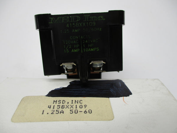MSD 415BXX109 RELAY 120VAC NSMP