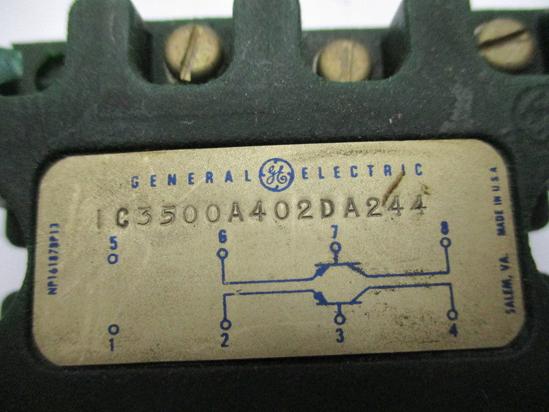 GENERAL ELECTRIC IC3500A402DA244 UNMP