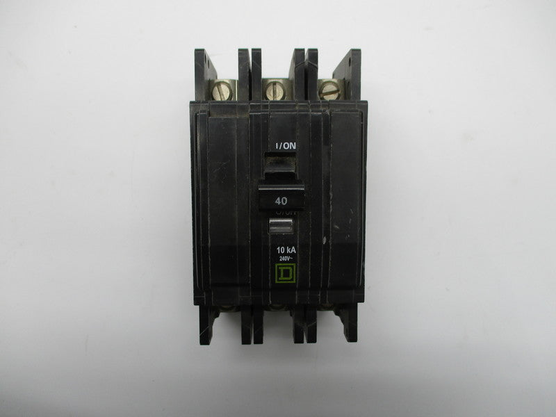 SQUARE D QOU340 CIRCUIT BREAKER 40A 240V NSNP
