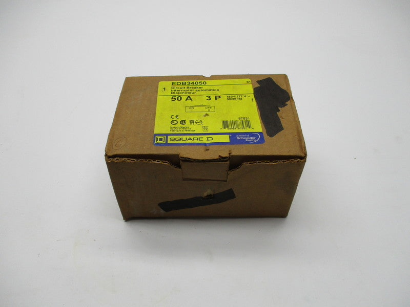 SQUARE D EDB34050 277V 50A NSMP