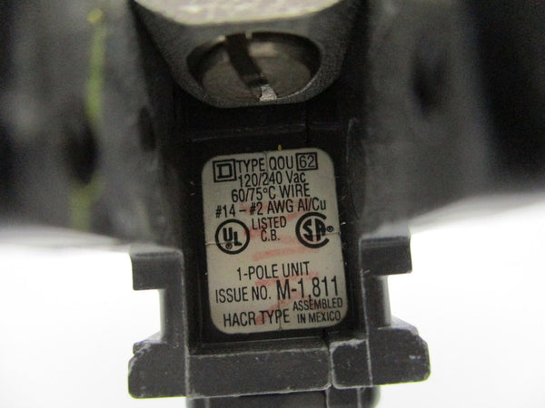 SQUARE D QOU135 CIRCUIT BREAKER 35A 120/240V NSNP