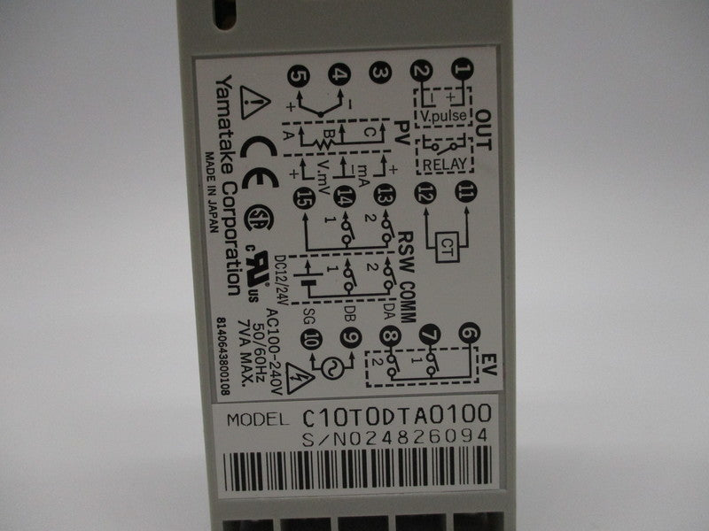 YAMATAKE C10TODTA0100 NSNP