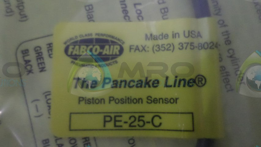 FABCO-AIR PE-25-C SENSOR *NEW NO BOX*