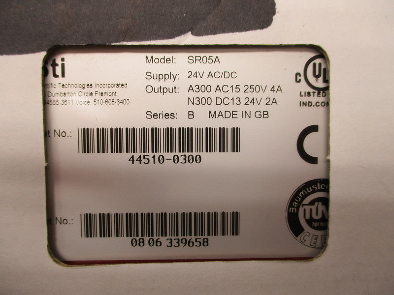 STI SR05A 44510-0300 NSMP