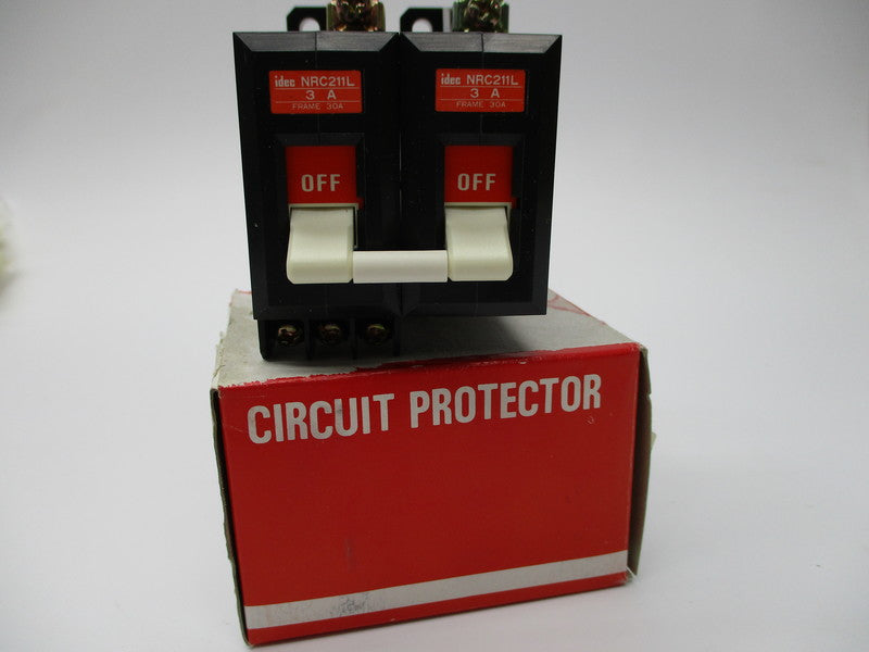 IDEC NRC211L-3AAA CIRCUIT BREAKER 3A NSMP