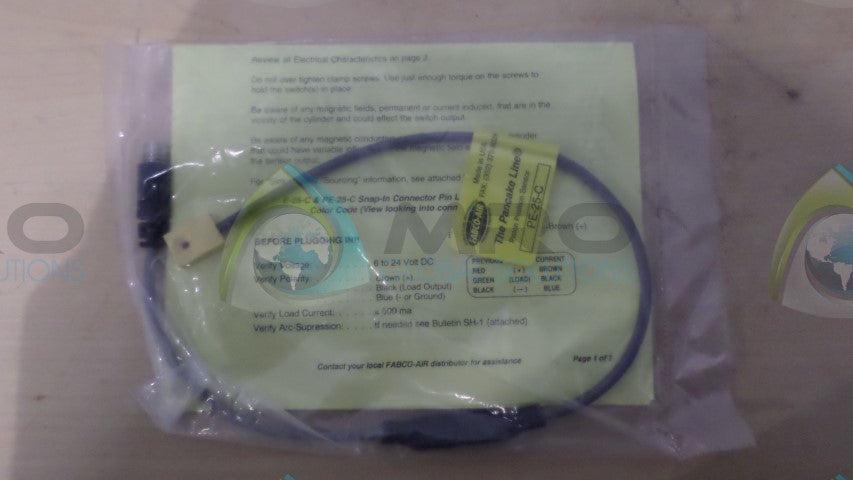 FABCO-AIR PE-25-C SENSOR *NEW NO BOX*