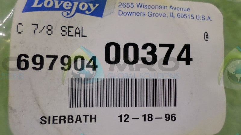 LOVEJOY 00374 SEAL  NSMP