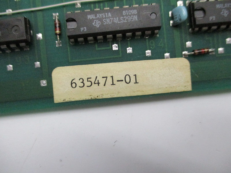 INDUSTRIAL SPARE PART 634710 REV. A UNMP