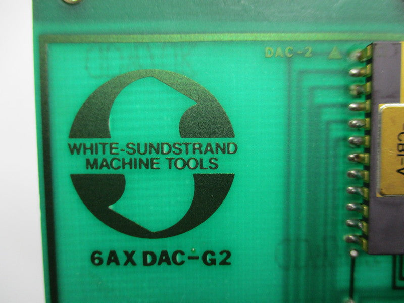 WHITE SUNDSTRAND 6AXDAC-G2 UNMP