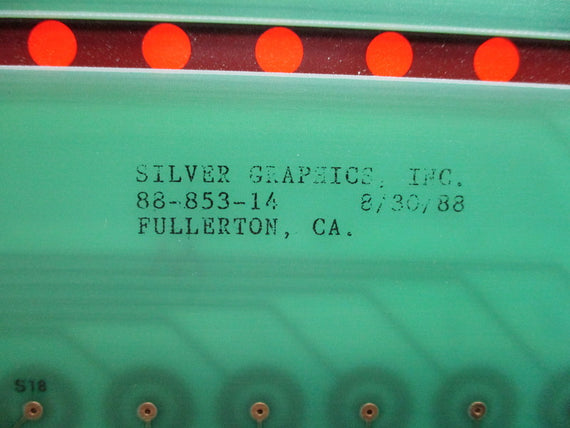 SILVER GRAPHICS 88-853-14 NSNP