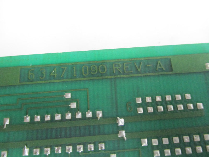 INDUSTRIAL SPARE PART 63471090 REV. A UNMP
