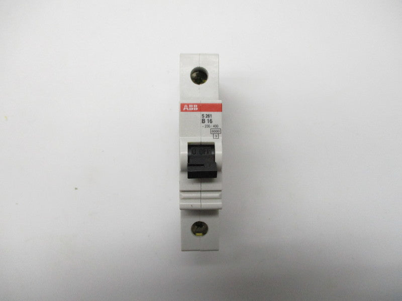 ABB S261-B16 CIRCUIT BREAKER 16A 230/400V NSNP
