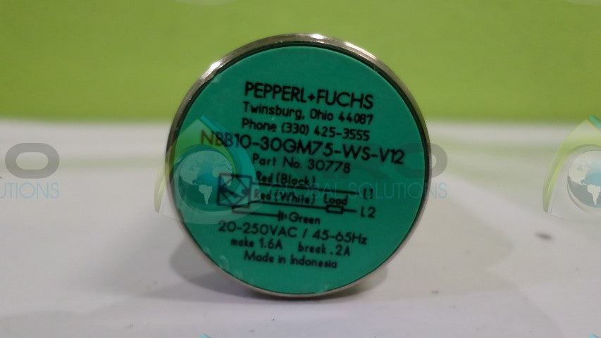 PEPPERL+FUCHS NBB10-30GM75-WS-V12 SENSOR *NEW NO BOX*