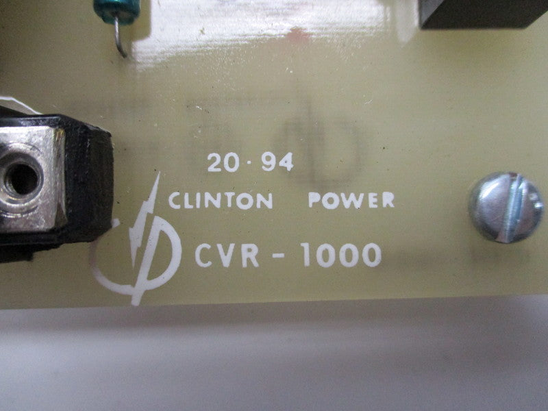 CLINTON POWER CVR-1000 NSNP