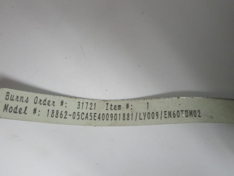 BURNS 18862-05CA5E400901881/LY009/EN60TDM02 NSNP