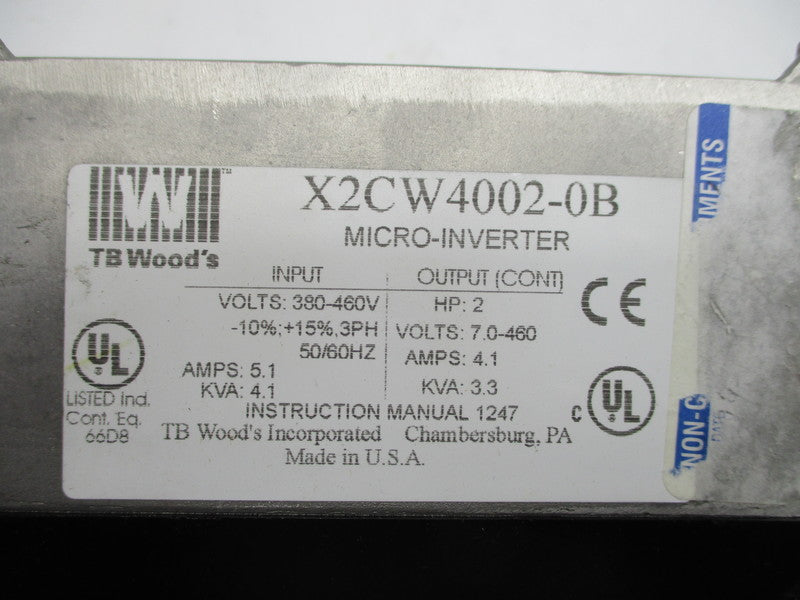 TB WOODS X2CW4002-0B NSNP