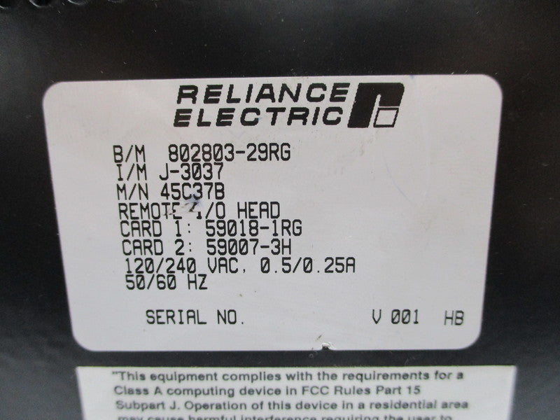 RELIANCE ELECTRIC 45C37B NSNP