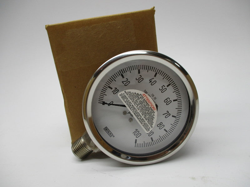 WIKA 9768548 100PSI 1/2" NSMP