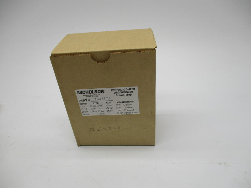 NICHOLSON 5434776 CDH204 NSMP