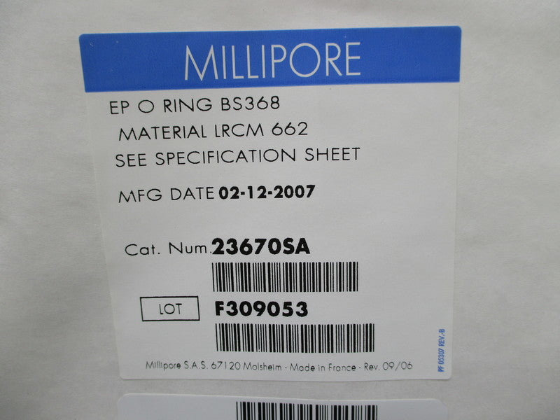 MILLIPORE 23670SA NSFS