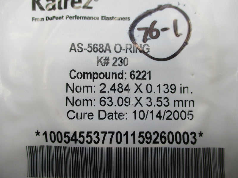 KALREZ AS-568A K#230 NSMP