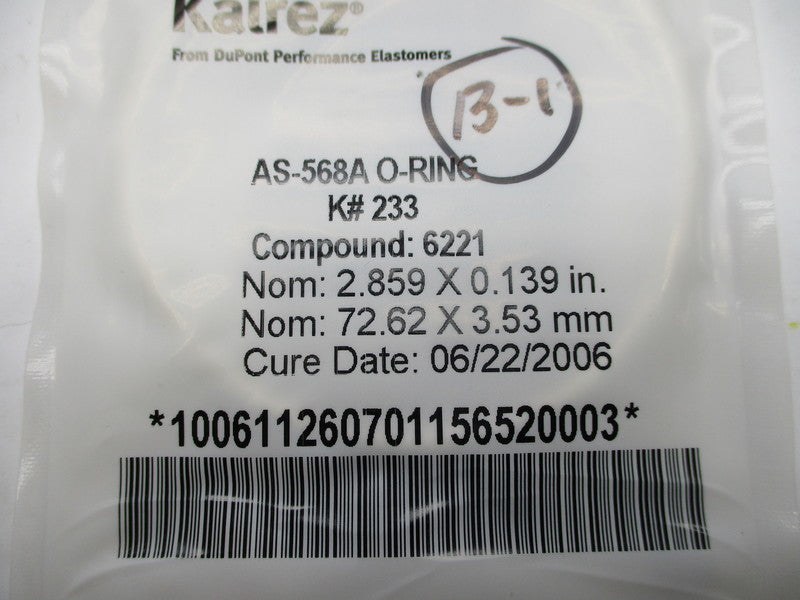 KALREZ AS-568A K#233 NSMP