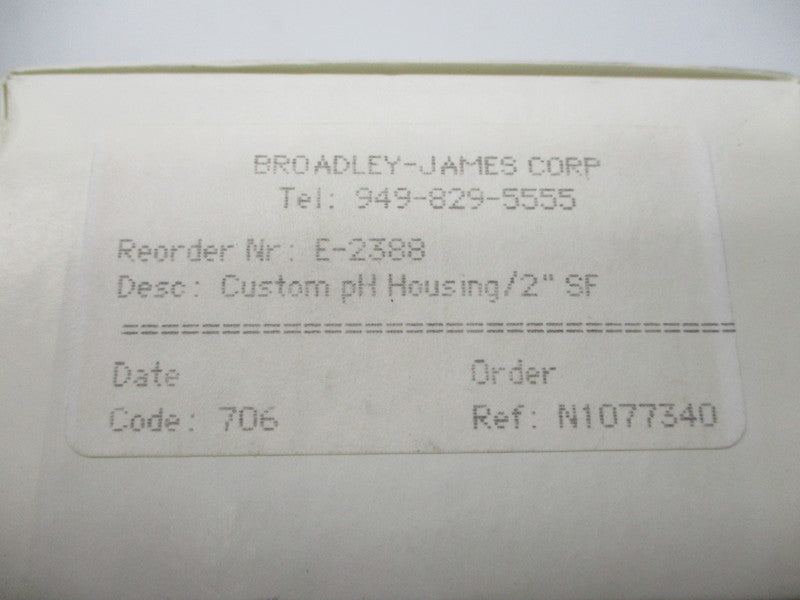 BROADLEY JAMES E-2388 NSMP