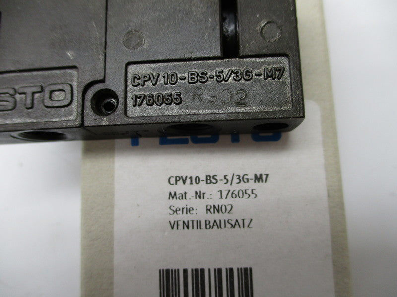 FESTO CPV10-BS-5/3G-M7 176055 NSMP