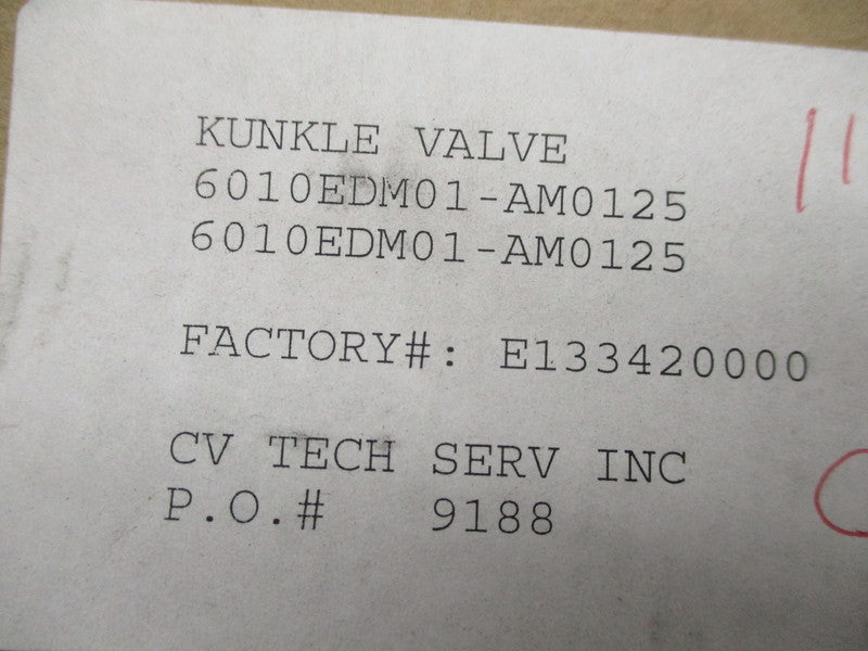 KUNKLE 6010EDM01-AM 125PSI 3/4" NSMP