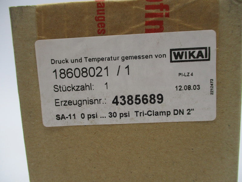 WIKA 18608021/1 4385689 NSFS
