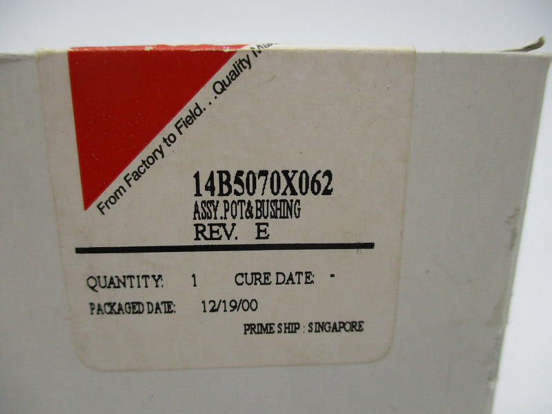 FISHER 14B5070X602 NSFS
