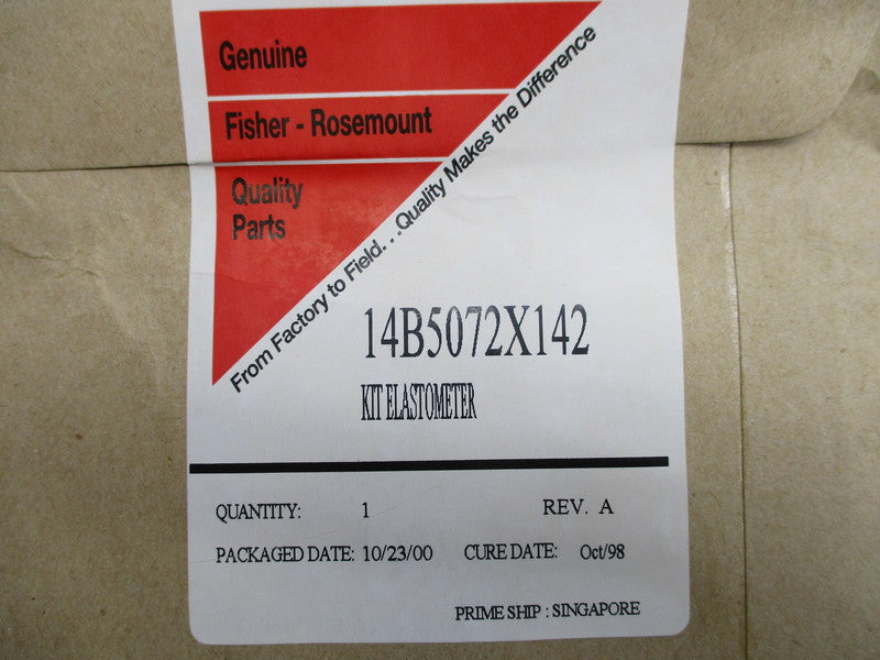 FISHER 14B5072X142 NSFS