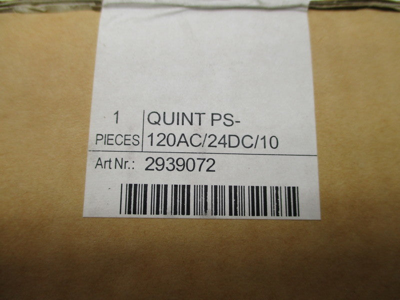 PHOENIX CONTACT QUINTPS-120AC/24DC/10 NSFS