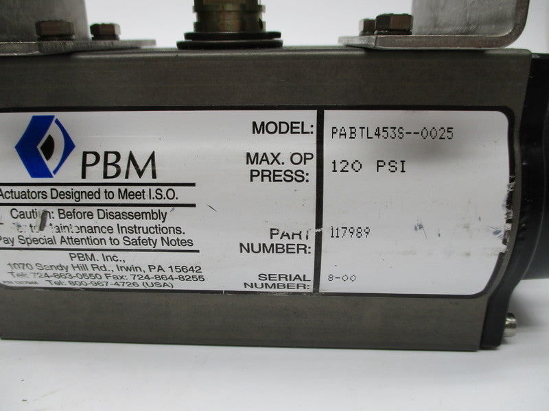 PBM PABTL453S-0025 UNMP