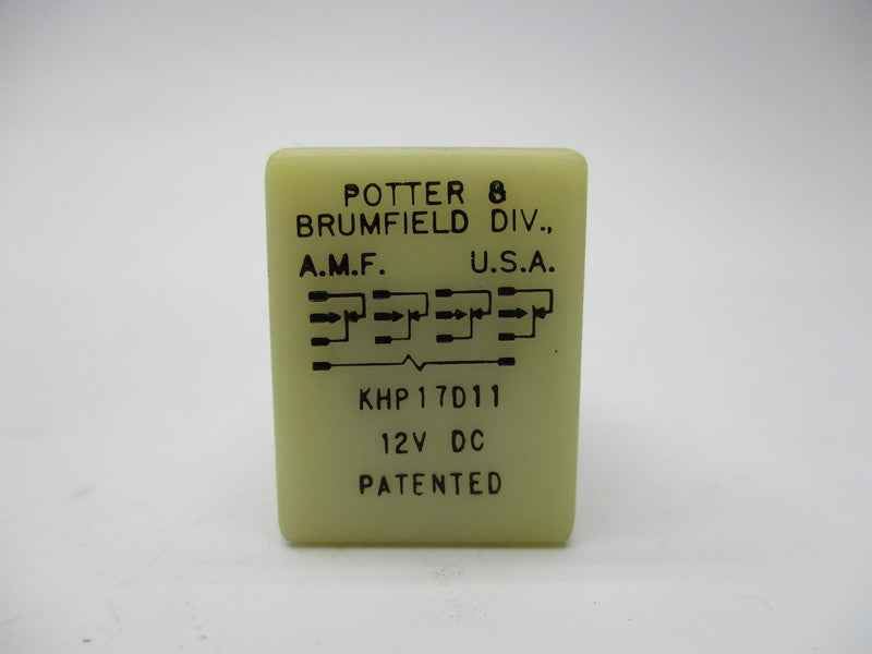 POTTER & BRUMFIELD KHP17D11 RELAY 12VDC NSNP