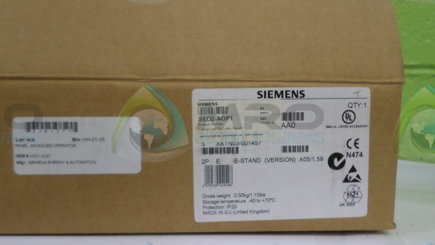 SIEMENS 6SE-6406-0AP00-0AA0 ADVANCED OPERATOR CONTROL *NEW IN BOX*