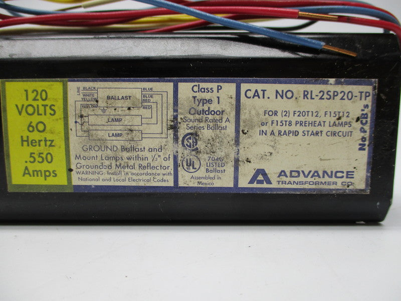 ADVANCE RL-2SP20-TP NSNP