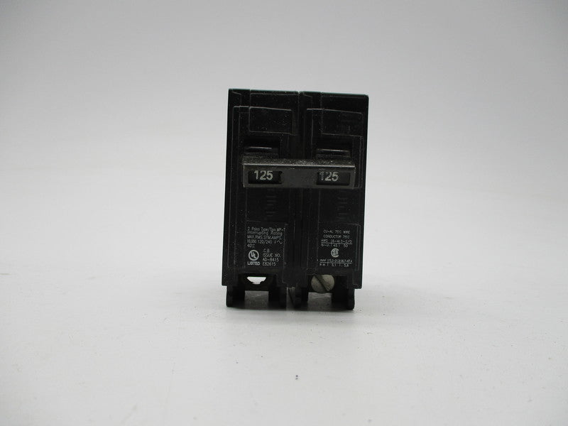SIEMENS MP2125 CIRCUIT BREAKER 125A 120/240V NSNP