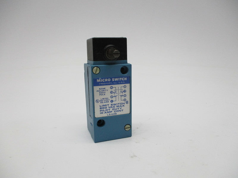MICRO SWITCH LSA2B 600VAC 10A NSNP