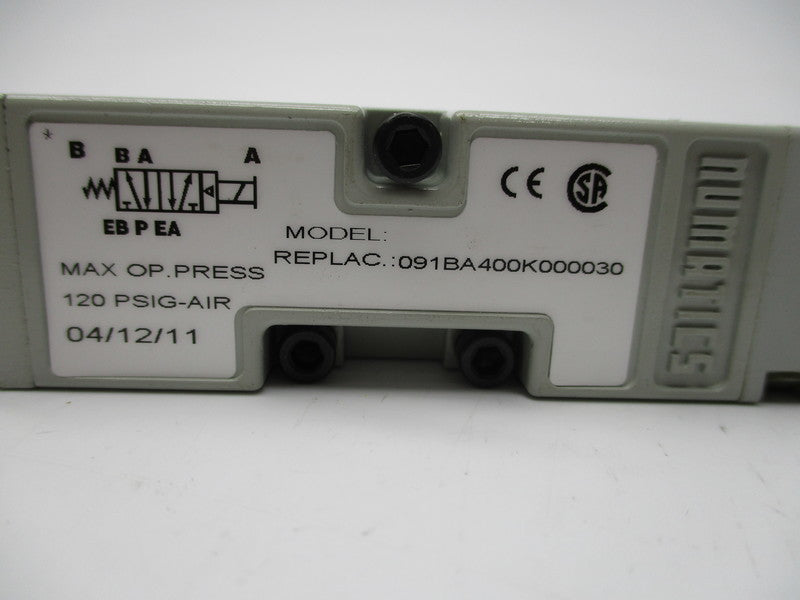 NUMATICS 091BA400K000030 NSNP