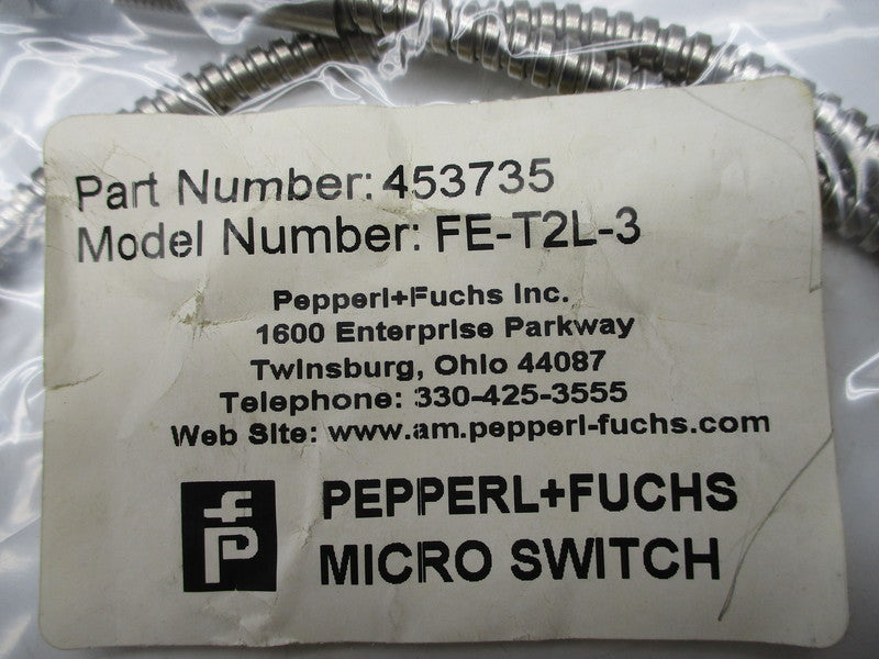 PEPPERL+FUCHS FE-T2L-3 453735 NSMP