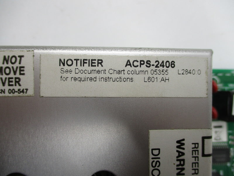 NOTIFIER ACPS-2406 UNMP