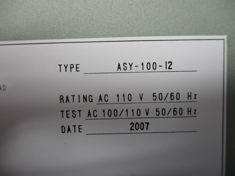 DAIICHI ASY-100-12 NSNP