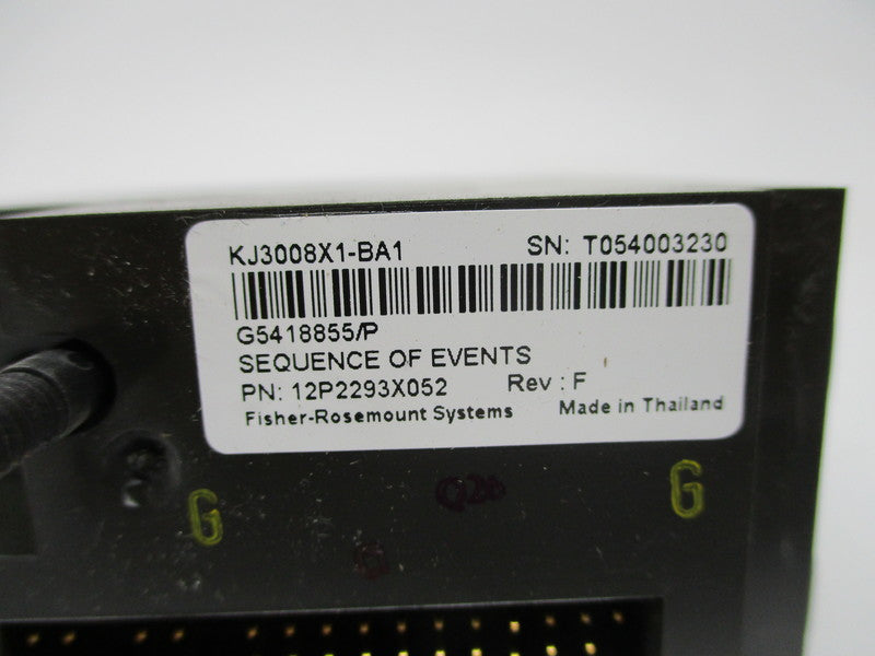 DELTAV KJ3008X1-BA1 12P2293X052 NSNP