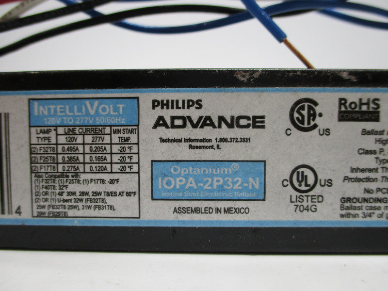 PHILIPS ADVANCE IOPA-2P32-N NSNP