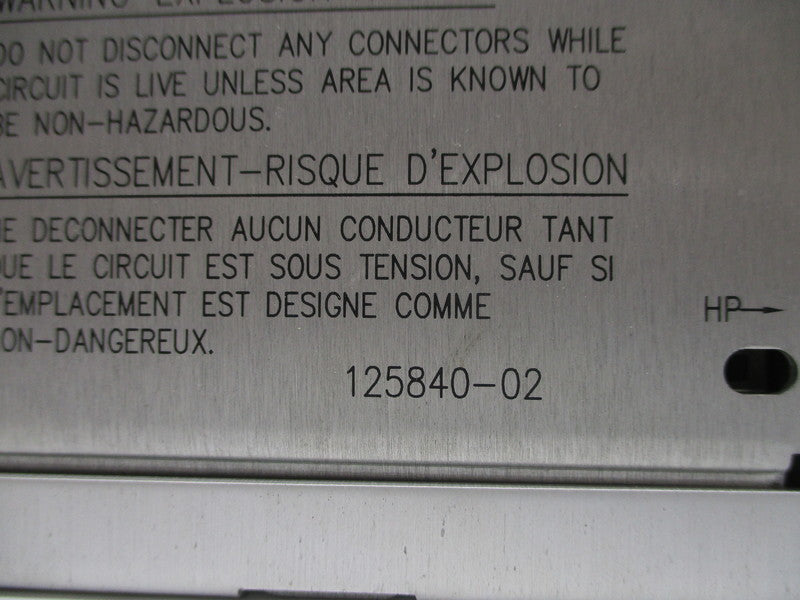 BENTLY NEVADA 125840-02 250V 6.25A NSNP