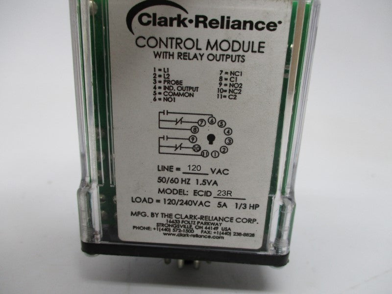 CLARK-RELIANCE ECID23R 120VAC UNMP