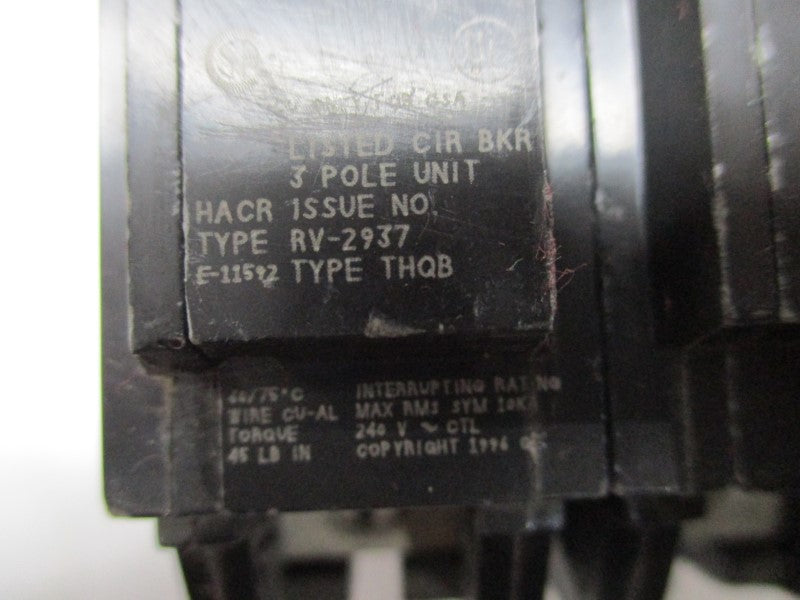 GENERAL ELECTRIC THQB32080 240V 80A UNMP